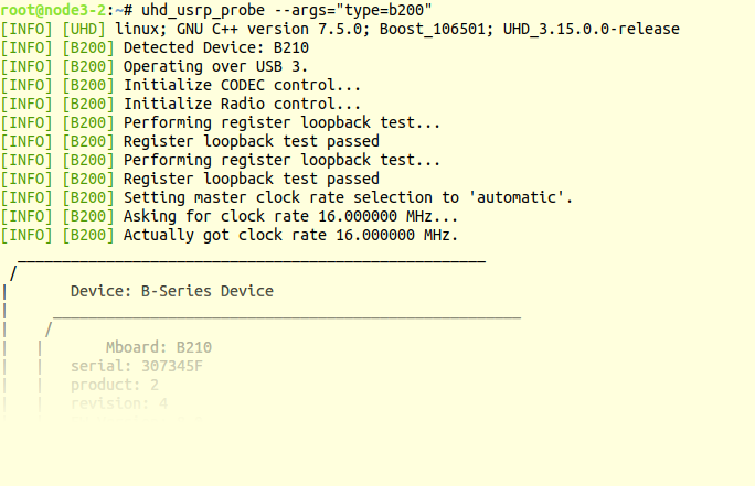 uhd_usrp_probe with b210